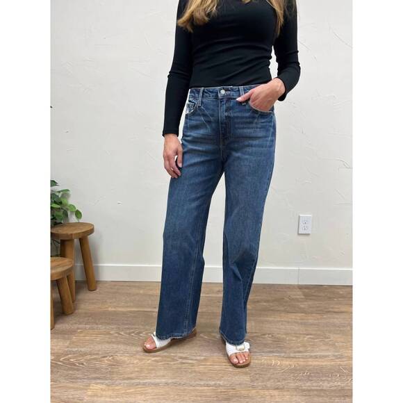 VERVET BY FLYING MONKEY Denim - NEW VERVET BY FLYING MONKEY 90’s wide leg vervet denim in dark blue